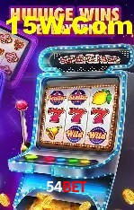 Interface moderna da plataforma 54Bet